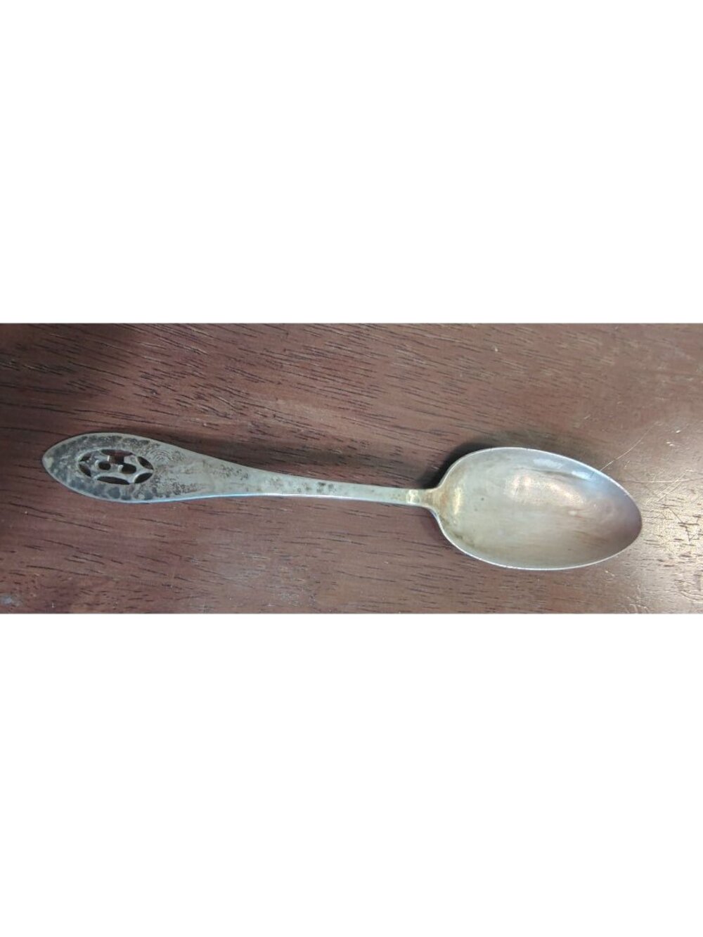 Antique Shreve & Co. Sterling Silver Tablespoon, 17 grams, Stamped Monogramed
